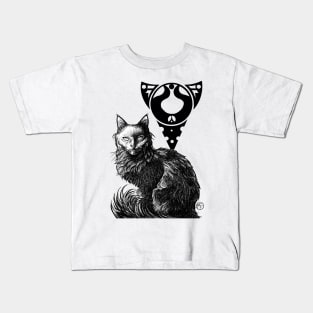 Magic Black Cat Kids T-Shirt